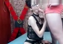 dungeonslave4u showed her shave pussy