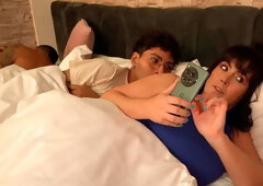 Big Ass Stepmom Agrees to Share Bed with Stepson - Thiago Lopez &
