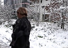 Blonde Laura Crystal with big boobs