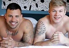 Tony Romero drilling Troy Daniel's barely legal ass