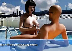 Lily Of The Valley: Concupiscent Dude And His Headmistress, Hanjdob By The Pool-S3E42