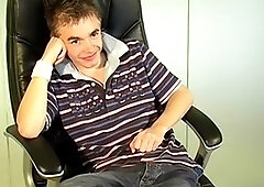 Lad, interview, getting off