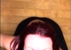BRITISH REDHEAD mother i'd like to fuck ZOE GREY cum drink Mr Cash Discharged BIGGEST cumload - PLASTERERMATT. POV bj
