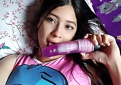 Touches Her Delicious Pussy Delicious