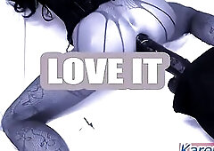 Karen Dior screw is booty with a fick machine two