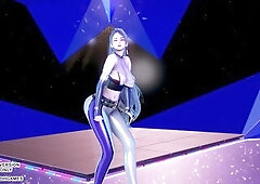 [MMD] (G)I-DLE - LATATA Kaisa Hot Kpop Dance League of Legends KDA 4K 60FPS