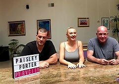 Sex-loving babe Paisley Porter gets her ass fucked by a big boner