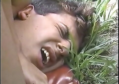 Torrid pecker fellating masculine getting his booty pulverized and takes ejaculates