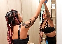 Maid, ball licking, missionary