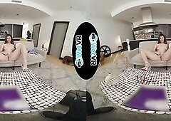 Ellie Nova Stops Coach Session To Milk Large Weenie