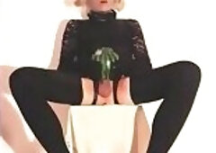 Jane melon fuck, piss and cum