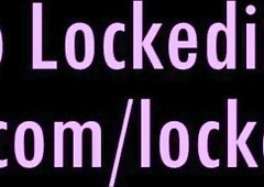 Encaged Nymph Enjoys Buttfuck