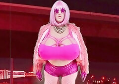 Fetish, shemale doll