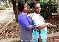 The wicked big beautiful woman BLACK LESBO had her girlfriend screaming on her MASSIVE THONG-ON