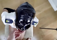 Dirty Bdsm Latin Bitch Gets A Deepthroat, Facefucking With Slapping, Spitting And Blinder Pussy-mout
