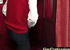 Gloryhole at rhe Catholic church