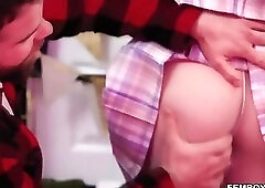 Marcus stuffed Cyrus' juicy asshole and pounded it hard and deep