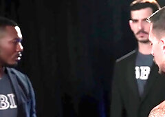 Fraternity bros fucks new pledge Jaxx Cody