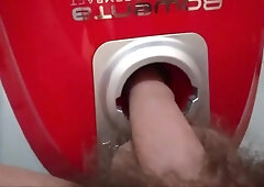The vacuum cleaner hole and cumshot inside 5