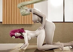 Devola summise is drilled by Ino yamanaka