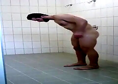 Hot Hunk Open Shower