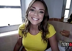 Breathtaking latna mother i'd like to fuck gets dominated and banged