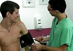 This male nurse loves suckling on his patient's dicks