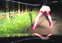 Pissing and stroking