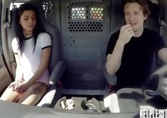 Teen Hitchiker Picked Up And Roughly Fucked