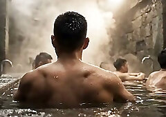 AI Prisoners bathing (囚人たちの入浴)