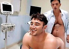 Bottom patient stud bareback banged by doctor in hospital