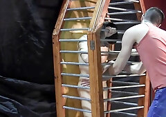 I'll cure your claustrophobia with this BDSM session