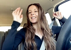 Nadia foxx, no makeup, lovense lush orgasm