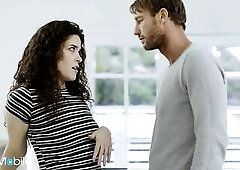 ADULTMOBILE - Stud Cheats On His Girlfriend With An Irresistible Hawt Brunette hair And Cums On Her Booty