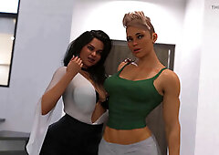 Futa big cock, beautiful trap