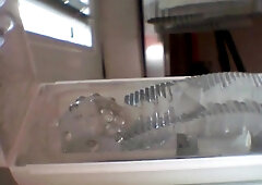 My AMPLE PINK CIGAR can't fit inwards this fuck-a-thon fucktoy, but I still came