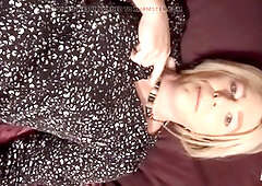 Suck on my clit, swallow my massive load!