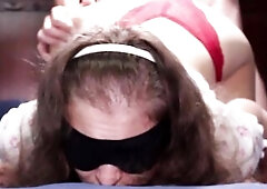 Pleasant pliant in doggy style