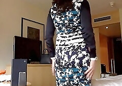 cum in my dream dress