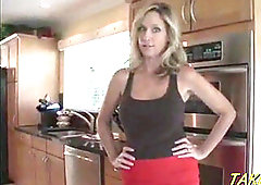 blonde Milf Mom rewards her Stepson for doing Chores point of view HD