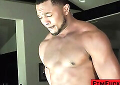 Muscle Ebony Tops FTM Twink