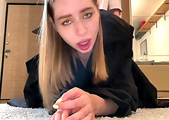 Californiababe Has Had An Argument With Her Husband And Neighbor Is Comforting Her With His Cock