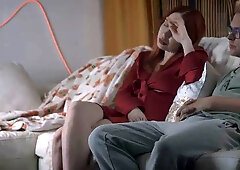Step Mom Takes a u201cnapu201d While Step Son Uses Her Mouth & Pussy on Christmas