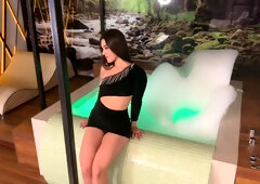 I Took The Hottie To The Motel And She Surprised Me With A Tea Party On Top Of Her Heels