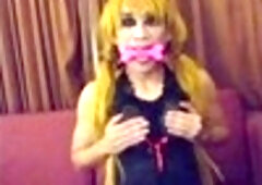 Satanic Sissy becomes a nasty anal bitch in hood