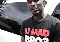 Colin James cums harder than ever on a chocolate pole