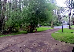 Ginormous faux jugs crossdresser in undergarments and fishnets Sport gurl