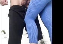 Coach like to rub his rod on me after workout