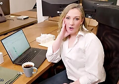 Pegging the Office Sissy - Clara Dee POINT OF VIEW
