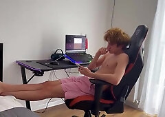 Lovely Slender Homie Got His Slick Arse Sensed Then Facefucked And Bred By A XXL Knob